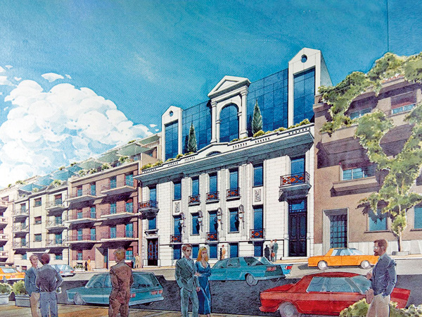 iraklitou street kolonaki office building barbalias