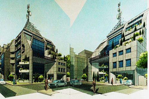 kerasountos office building