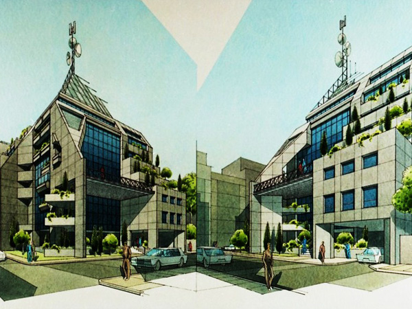 kerasountos street office building barbalias